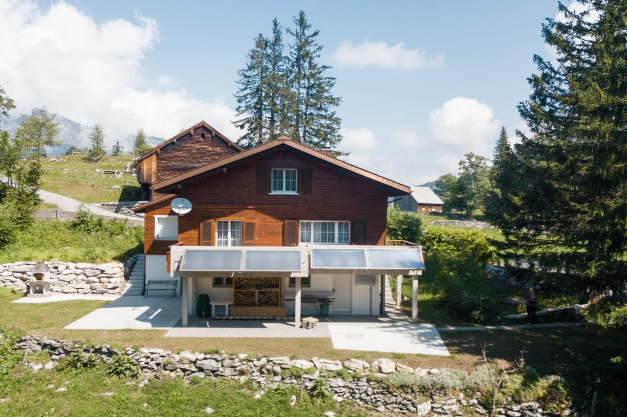 Chalet Chapfwald Амден Экстерьер фото